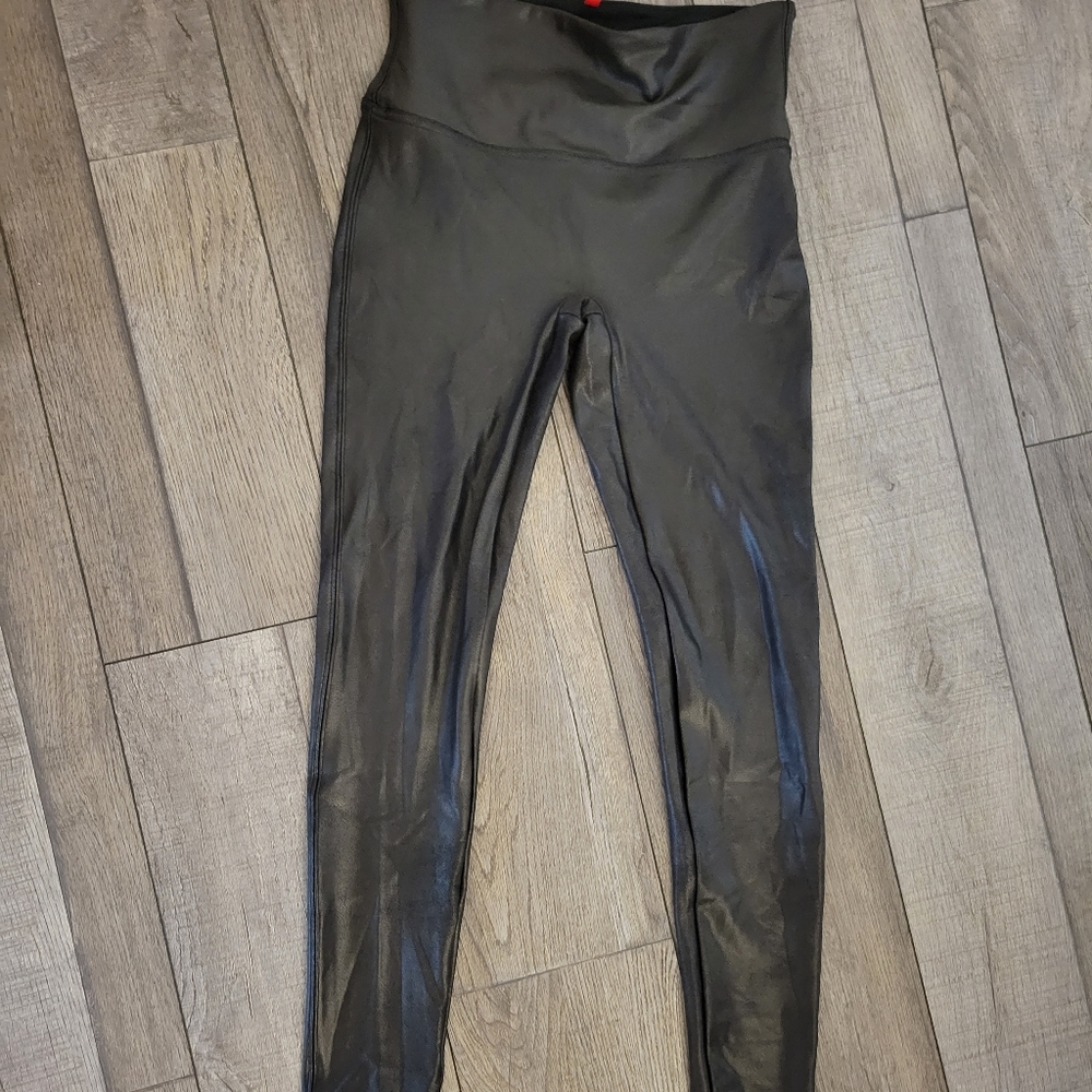 Spanx faux leather leggings